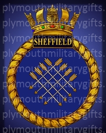 HMS Sheffield (new) Magnet
